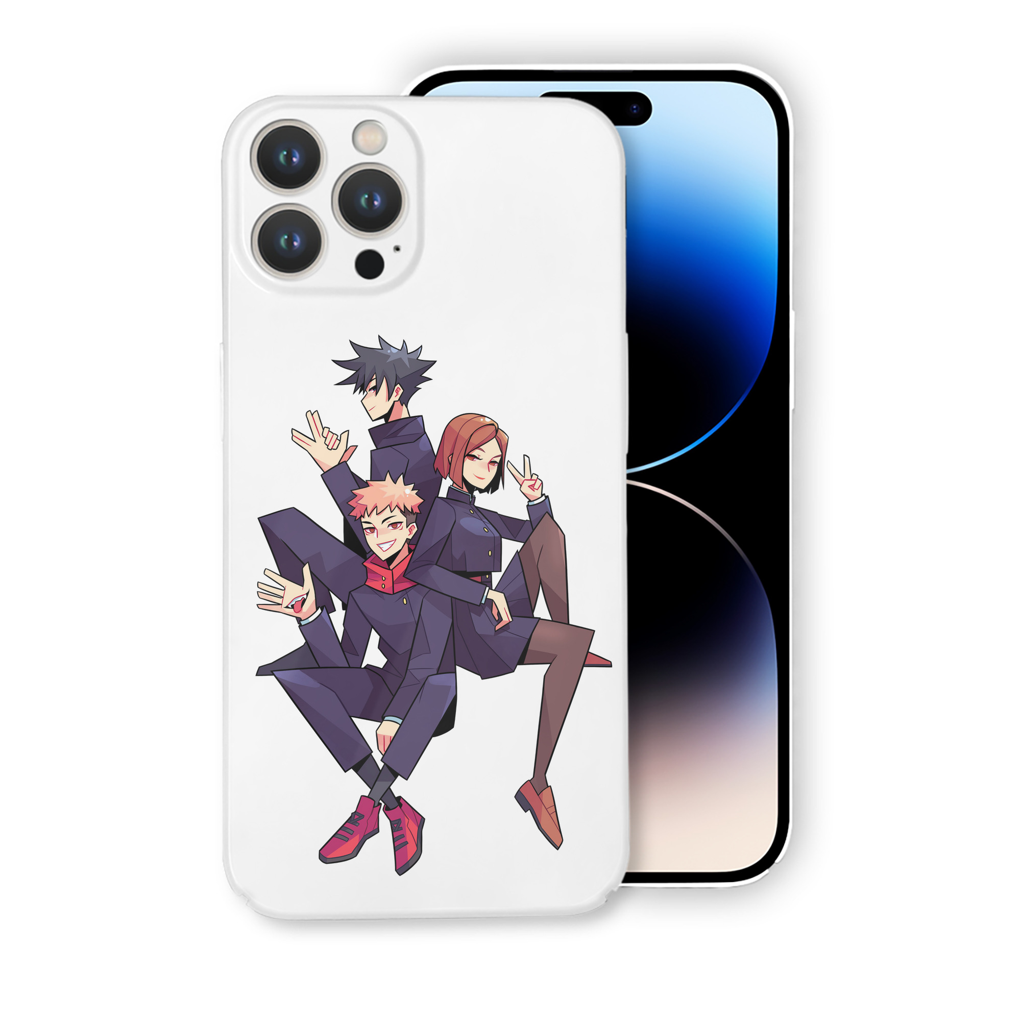 （画像用） 呪術廻戦 Jujutsu Kaisen 【iPhone 14シリーズ対応】ハードケース